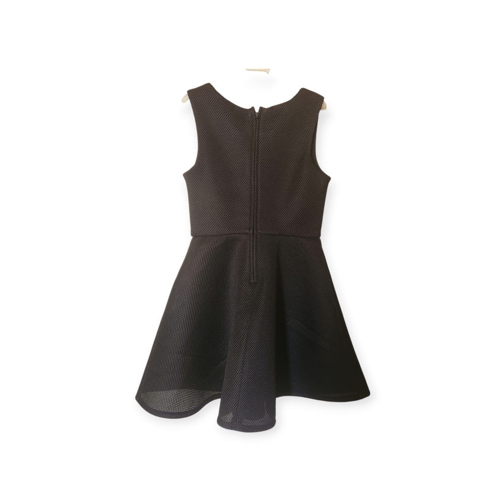 Iz Byer Black Sleeveless A-Line Cocktail Dress